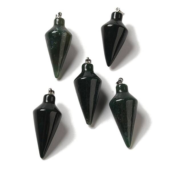 Natural Indian Agate Pendants