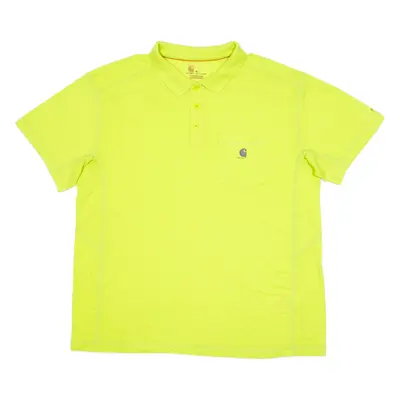 CARHARTT Mens Polo Shirt Green XL