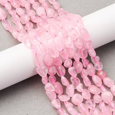 Natural Rose Quartz Beads Strands