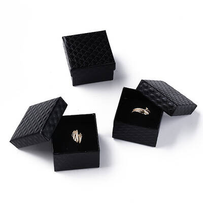 Square Cardboard Ring Boxes