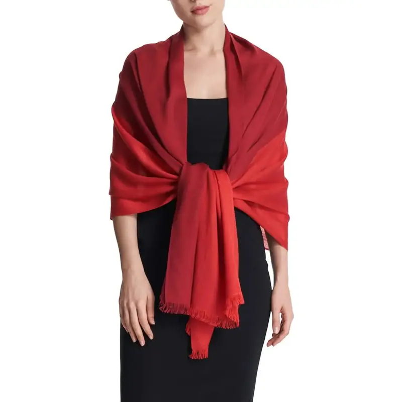 Women's Scarf Pashmina Silky Soft Shawls Wraps Stole for Evening, Wedding and