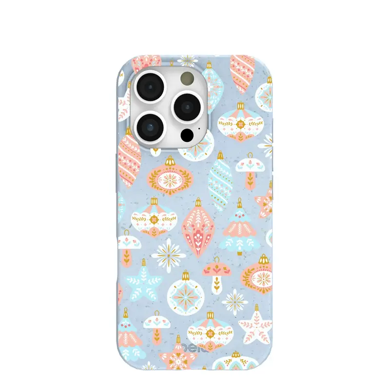 Powder Blue Bauble Blues iPhone 16 Pro Case