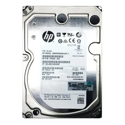 793143-001 HP 6TB 6Gb/s SAS 7200 3.5-Inch Hard Drive