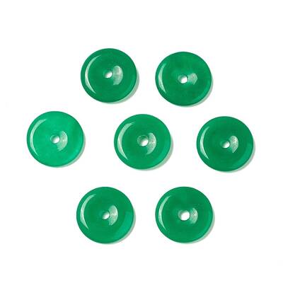 Natural Malaysia Jade Dyed Pendants
