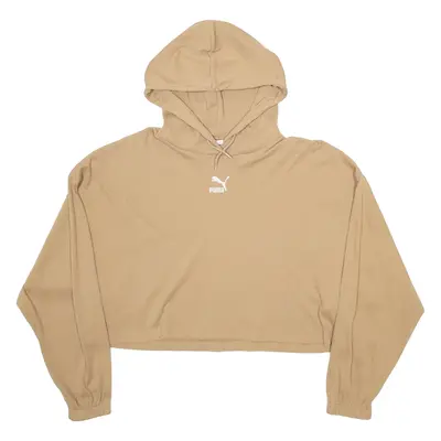 PUMA Womens Beige Hoodie L