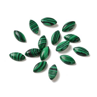 Synthetic Malachite Cabochons