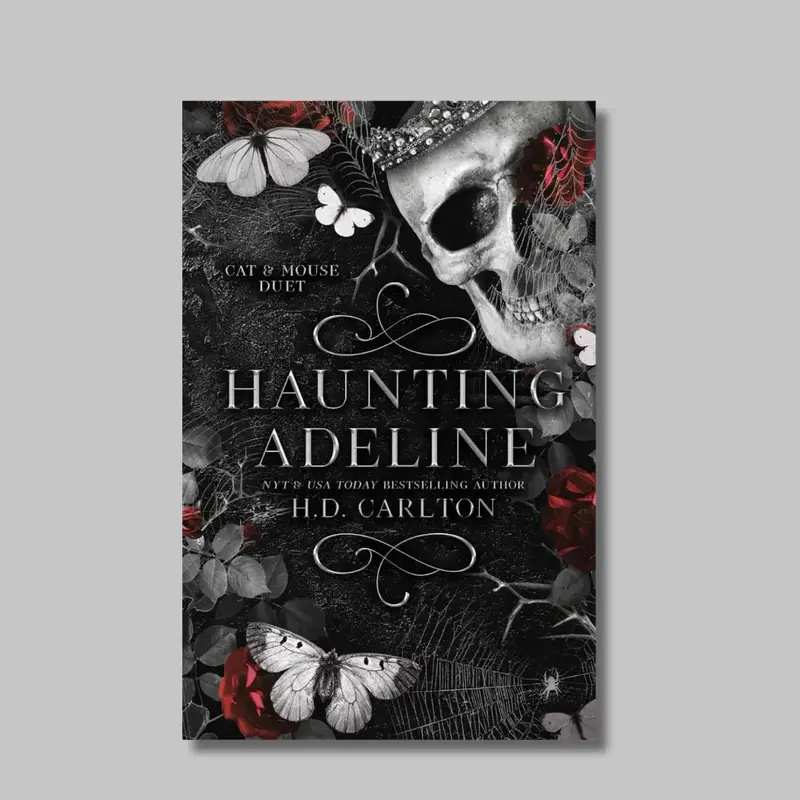 H.D. Carlton Haunting Adeline Cat and Mouse Duet Paperback Book - Mesmerizing Love Story with Intense Suspenseful Plot & Deep...