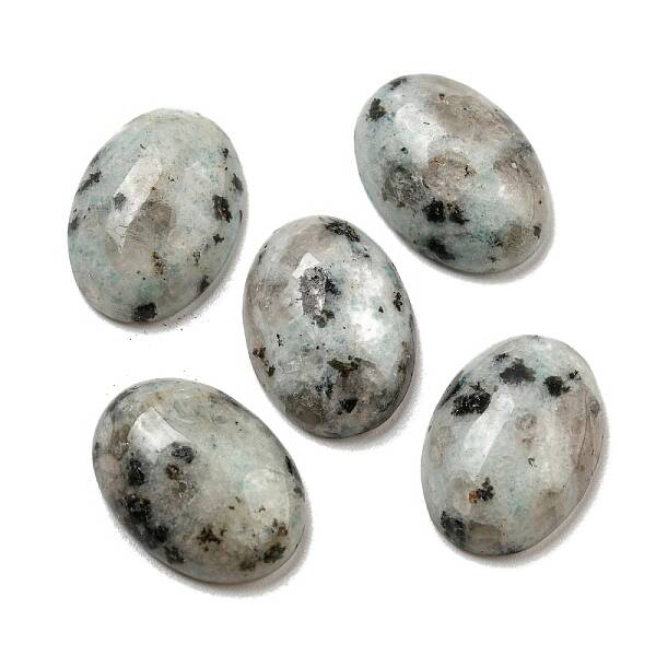 Natural Sesame Jasper Cabochons
