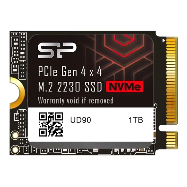 Silicon Power SU01KGBP44UD9007BH | UD90 1TB PCI Express NVMe 4.0 M.2 2230 Solid State Drive