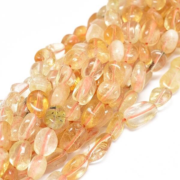 Natural Citrine Beads Strands