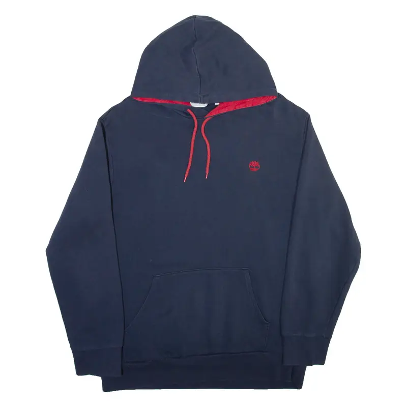 TIMBERLAND Mens Blue Hoodie XL