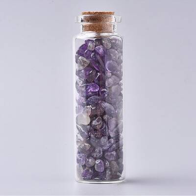Glass Wishing Bottle