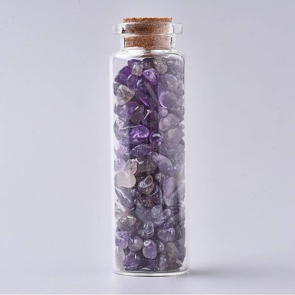 Glass Wishing Bottle