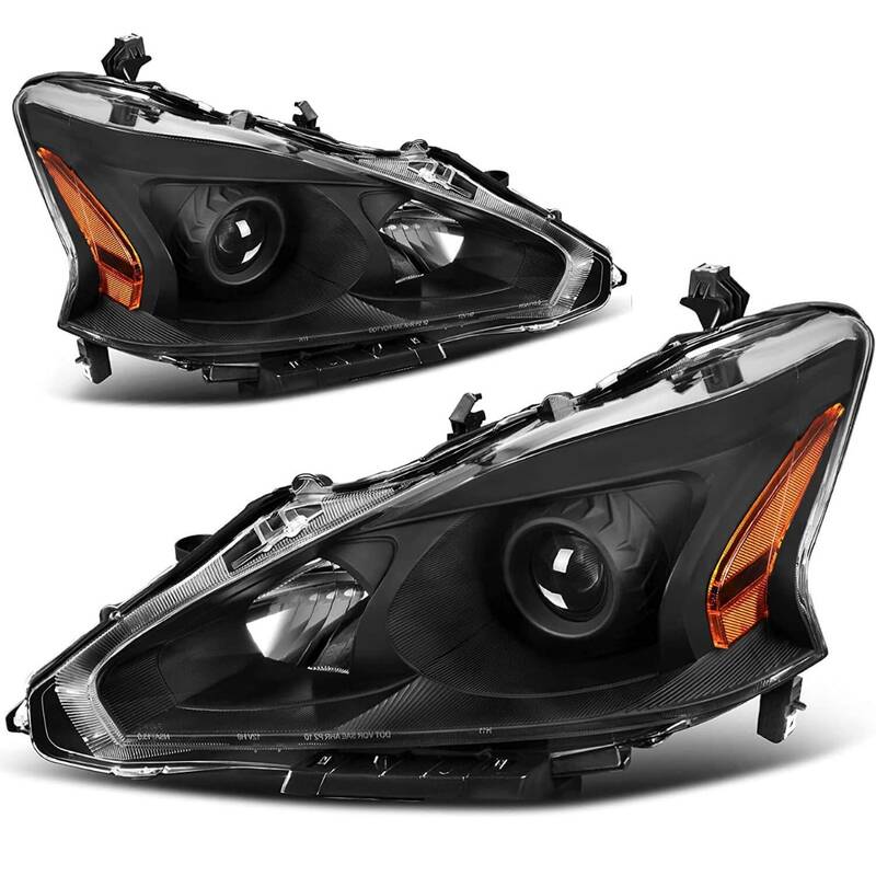 YITAMOTOR® Projector 2013-2015 Nissan Altima 4-Door Sedan(Not for Coupe) Headlight Assembly