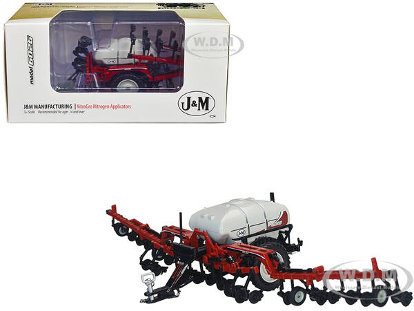 J&M Manufacturing 6026 NitroGro Nitrogen Applicator Red 1/64 Diecast Model by SpecCast