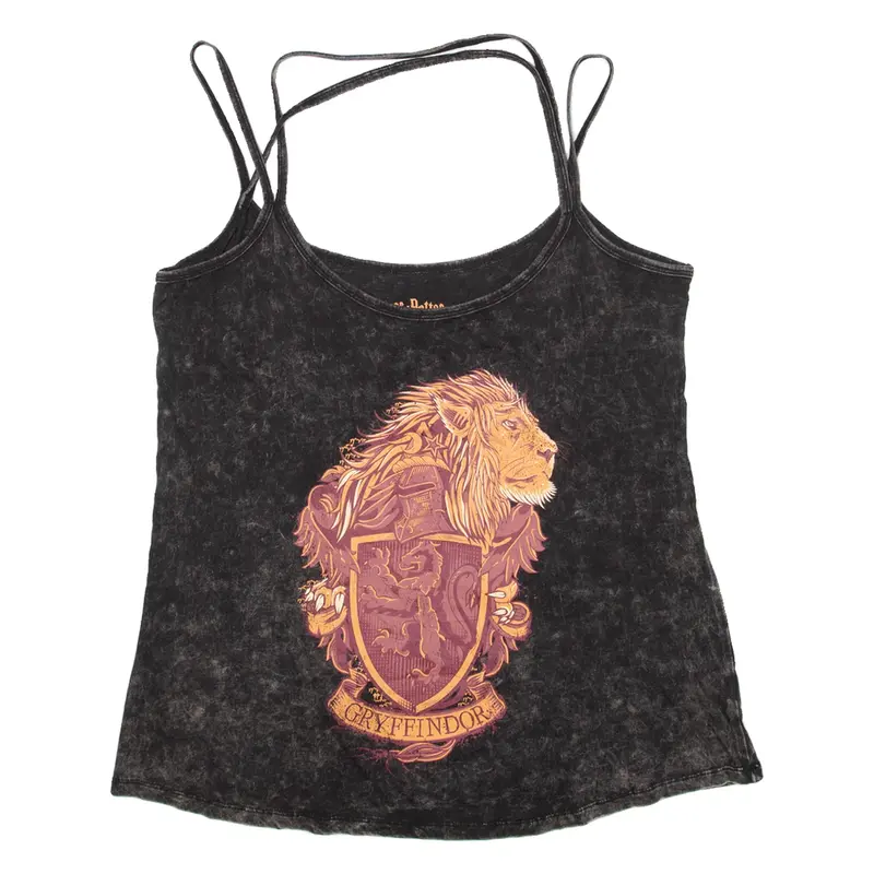 HARRY POTTER Gryffindor Womens Vest Grey Sleeveless XL