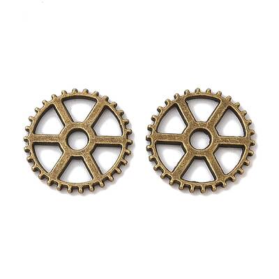 Tibetan Style Alloy Steampunk Pendants