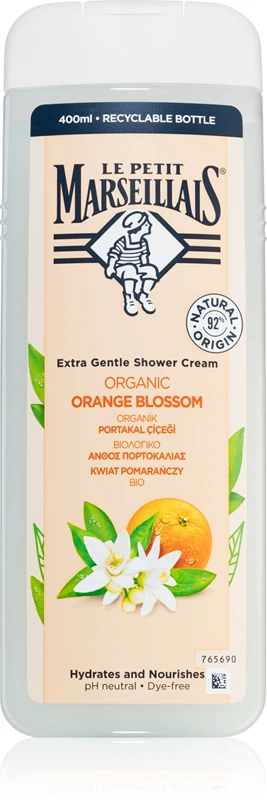 Le Petit Marseillais Organic Orange Blossom Shower Gel Cream 400ml