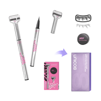 Unicos Lower Eyelash Stamp, 2-in-1 Eyeliner makeup tool for eyelash, Waterproof & Smudge-Proof Ink, Natural Look for Beginner...