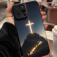 Cross Pattern Phone Case, Anti-drop Cellphone Protective Case, Total Protective Shockproof Mobile Phone Cover for iPhone 11 1...