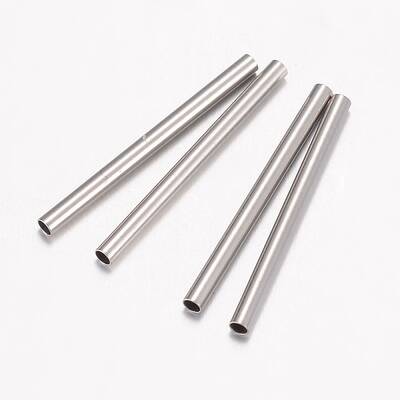 Tarnish Resistant 304 Stainless Steel Tube Beads
