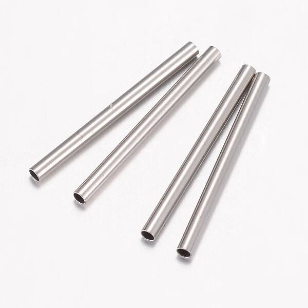 Tarnish Resistant 304 Stainless Steel Tube Beads