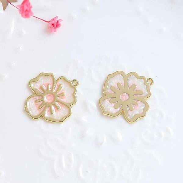 Alloy Enamel Pendants