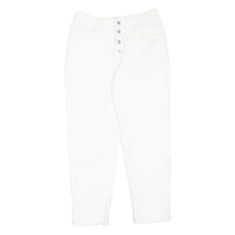 GUESS By Georges Marciano Womens Jeans White Regular Mom W29 L26