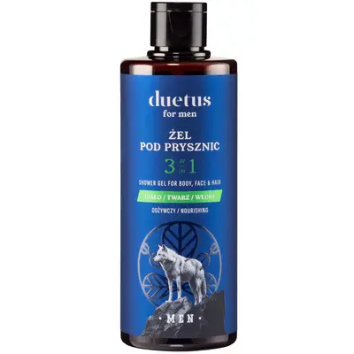 Duetus Men's Nourishing Body Cleanser 3In1 300ml