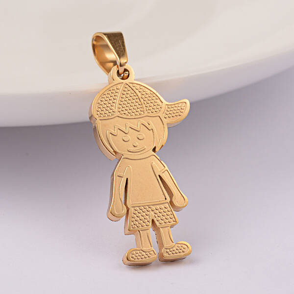 Ion Plating(IP) 304 Stainless Steel Pendants
