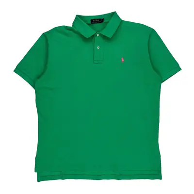 Polo By Ralph Lauren Polo Shirt - Large Green Cotton | Size: large
