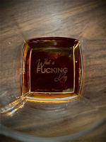 What a F'ing Day 12oz Whiskey Glass