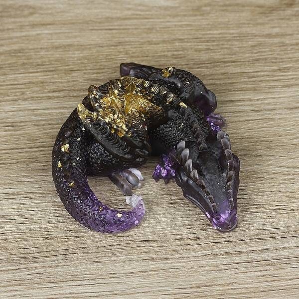 Resin Dragon Display Decoration