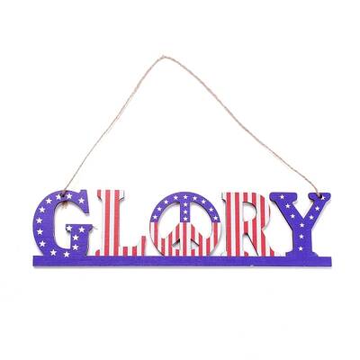 Density Board Wooden Wall Ornament Doorplate Pendants