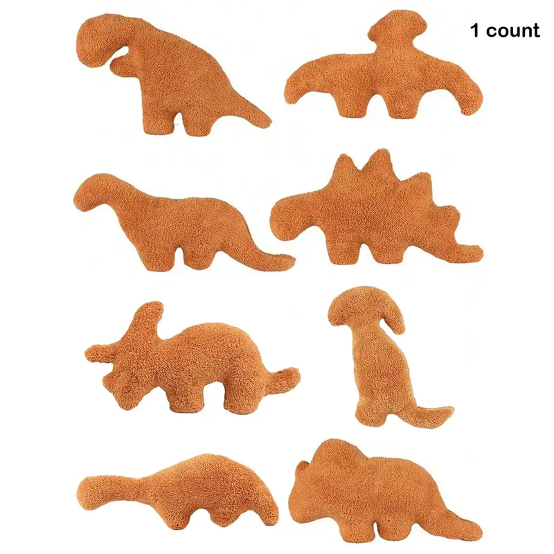 Dinosaur Shaped Plush Toy, 1 Count Cute Stuffed Animal Toy, Soft & Comfy Plush Toy for Kids & Adults, Birthday Gift for Boys ...