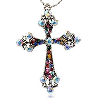 Alloy Rhinestone Big Pendants