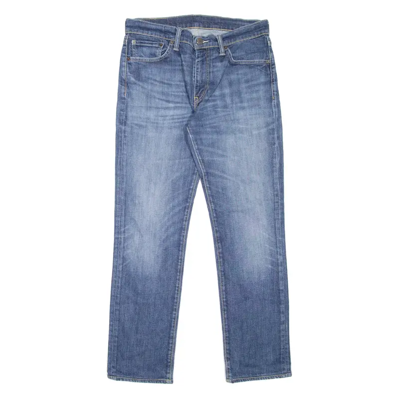LEVI'S 511 Jeans Mens Blue Slim Straight Stone Wash W32 L29