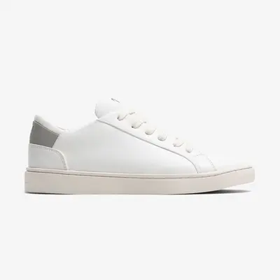 Men's Lace Up | White-Grey | Size: 8