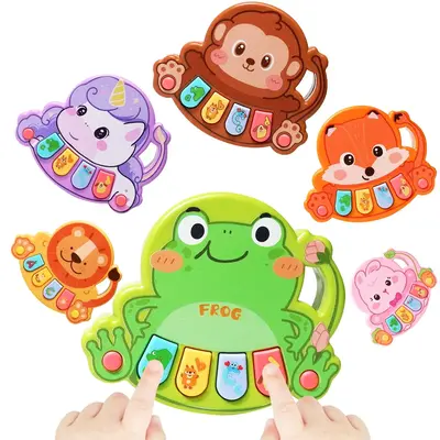 Baby Piano Toy, 3 Modes Music Baby Toy, Early Education Piano Keyboard Toy, Educational Toy for Baby Girls & Boys