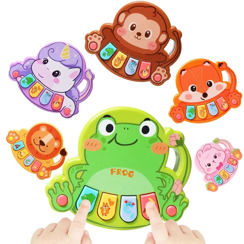 Baby Piano Toy, 3 Modes Music Baby Toy, Early Education Piano Keyboard Toy, Educational Toy for Baby Girls & Boys
