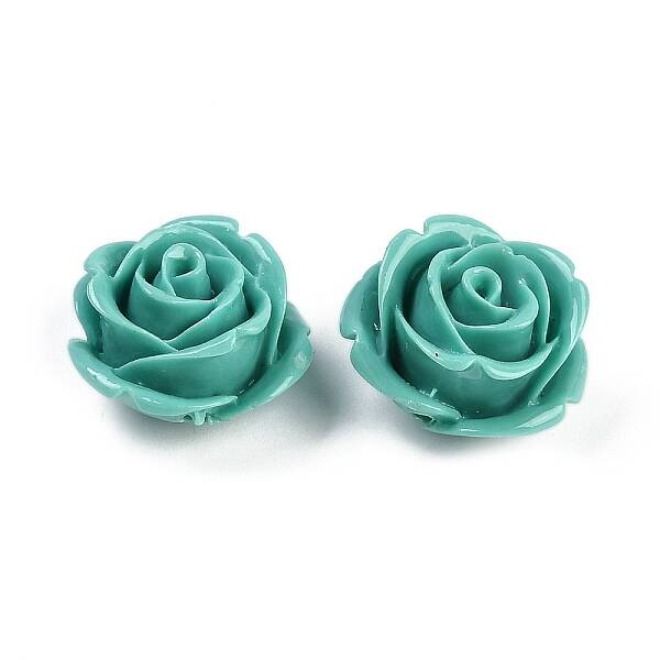 Synthetic Coral Carved Beads