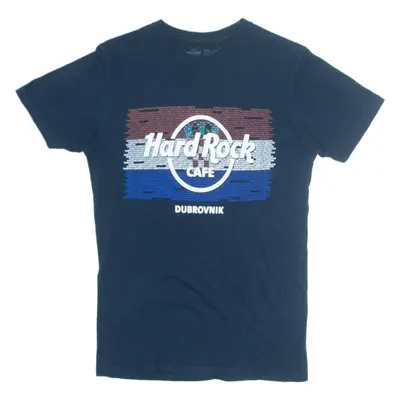 HARD ROCK CAFE Dubrovnik Mens T-Shirt Blue S