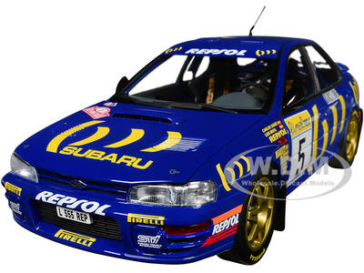 Subaru Impreza 5 Carlos Sainz - Luis Moya Winner \