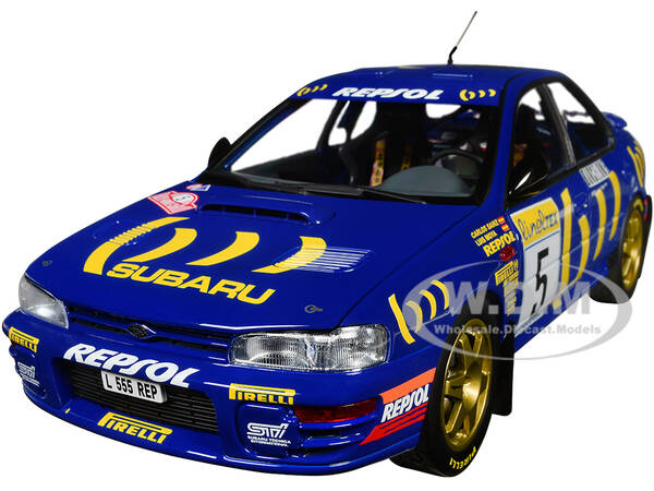 Subaru Impreza 5 Carlos Sainz - Luis Moya Winner \