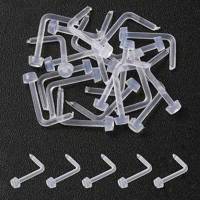 Acrylic L-Shaped Nose Ring