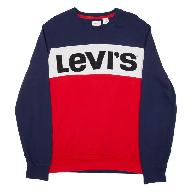 LEVI'S Mens Sweatshirt Blue M