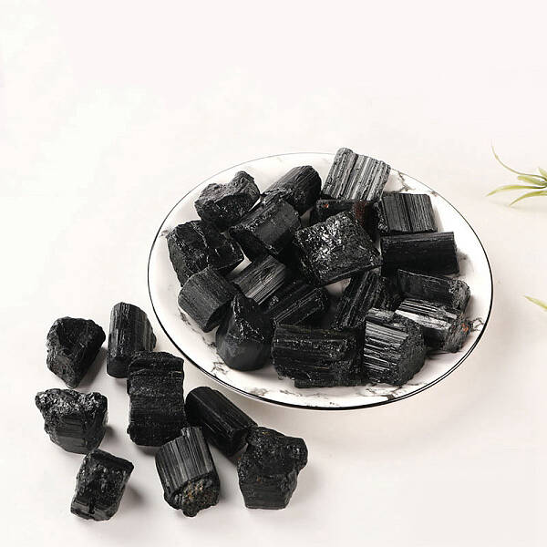 Natural Black Tourmaline Beads