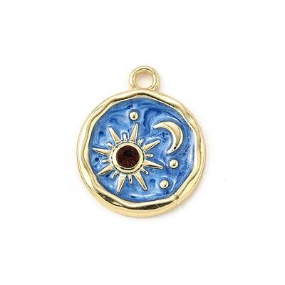 Alloy Enamel Pendants