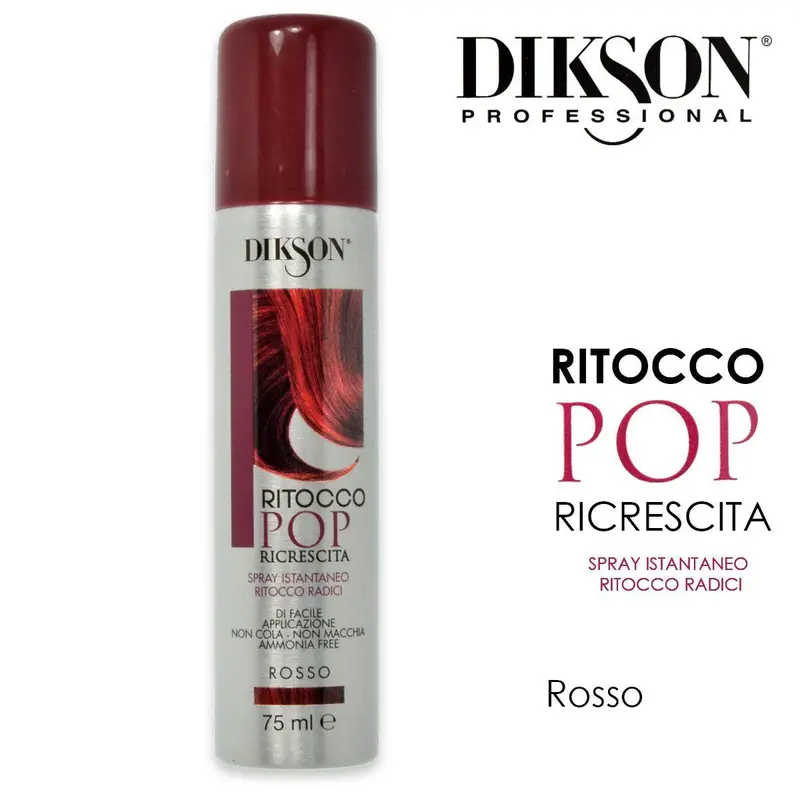 Dikson pop retouch 75 ml red