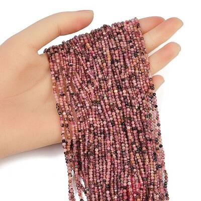 Natural Rhodonite Beads Strands